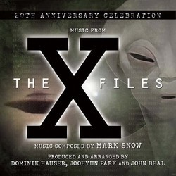 The X-Files Colonna sonora (Mark Snow) - Copertina del CD