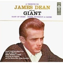A Tribute to James Dean Soundtrack (Leonard Rosenman, Dimitri Tiomkin) - CD cover