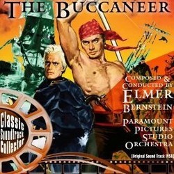 The Buccaneer Trilha sonora (Elmer Bernstein) - capa de CD