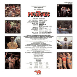 Meatballs Ścieżka dźwiękowa (Various Artists, Elmer Bernstein) - Tylna strona okladki plyty CD