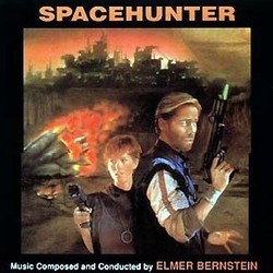 Spacehunter Trilha sonora (Elmer Bernstein) - capa de CD