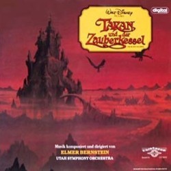 Taran und der Zauberkessel サウンドトラック (Elmer Bernstein) - CDカバー