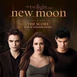 The Twilight Saga: New Moon Soundtrack (Alexandre Desplat) - CD cover