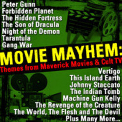 Movie Mayhem: Themes from Maverick Movies & Cult TV Trilha sonora (Various Artists) - capa de CD