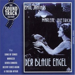 Der Blaue Engel サウンドトラック (Marlene Dietrich, Karl Hajos, Frederick Hollander, Frank Skinner, Mischa Spoliansky, Franz Waxman) - CDカバー