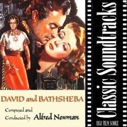 David and Bathsheba サウンドトラック (Alfred Newman) - CDカバー