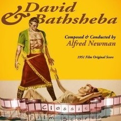 David and Bathsheba サウンドトラック (Alfred Newman) - CDカバー