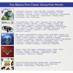 Disney Pixar Classic Album Selection Soundtrack (Various Artists) - CD Back cover