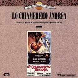 Lo Chiameremo Andrea Colonna sonora (Manuel De Sica) - Copertina del CD
