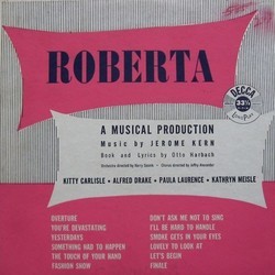 Roberta Soundtrack (Otto Harbach, Jerome Kern) - CD cover