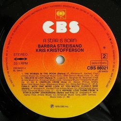 A Star is Born Soundtrack (Roger Kellaway, Kris Kristofferson, Barbra Streisand) - cd-cartula