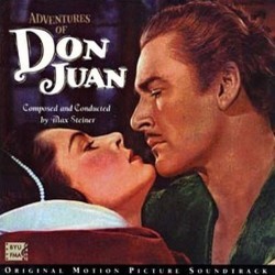 Adventures of Don Juan Colonna sonora (Max Steiner) - Copertina del CD