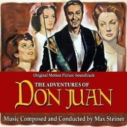 Adventures of Don Juan Colonna sonora (Max Steiner) - Copertina del CD