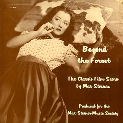Beyond the Forest サウンドトラック (Max Steiner) - CDカバー