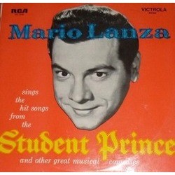 The Student Prince and other Great Musical Comedies サウンドトラック (Mario Lanza) - CDカバー
