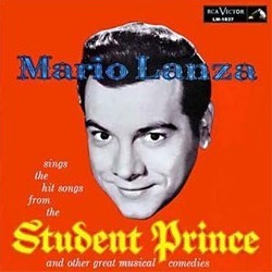 The Student Prince and other Great Musical Comedies Soundtrack (Mario Lanza) - CD-Cover
