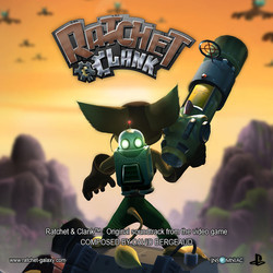Ratchet & Clank Trilha sonora (David Bergeaud) - capa de CD