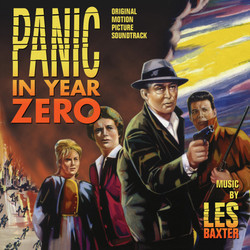 Panic in Year Zero! Trilha sonora (Les Baxter) - capa de CD