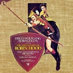 The Adventures of Robin Hood サウンドトラック (Erich Wolfgang Korngold) - CDカバー