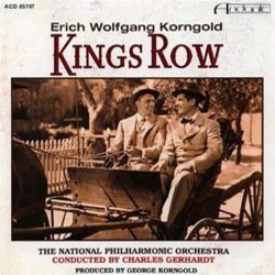 Kings Row サウンドトラック (Erich Wolfgang Korngold) - CDカバー