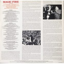 Magic Fire Ścieżka dźwiękowa (Erich Wolfgang Korngold, Richard Wagner) - Tylna strona okladki plyty CD