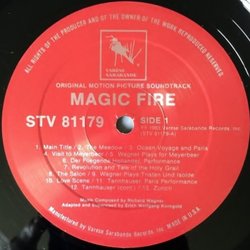 Magic Fire Ścieżka dźwiękowa (Erich Wolfgang Korngold, Richard Wagner) - wkład CD