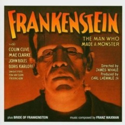 Frankenstein / Bride of Frankenstein Trilha sonora (Giuseppe Becce, Bernhard Kaun, Franz Waxman) - capa de CD