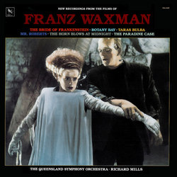 New Recordings from the Films of Franz Waxman Soundtrack (Franz Waxman) - CD cover