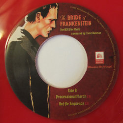The Bride of Frankenstein Trilha sonora (Franz Waxman) - CD-inlay