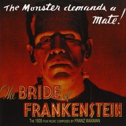 The Bride of Frankenstein Soundtrack (Franz Waxman) - CD cover
