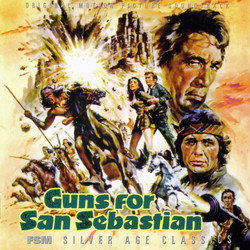 Guns For San Sebastian Soundtrack (Ennio Morricone) - CD cover