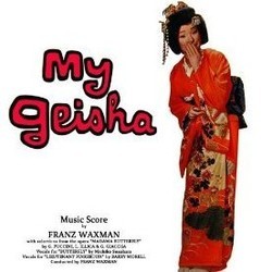 My Geisha サウンドトラック (Franz Waxman) - CDカバー