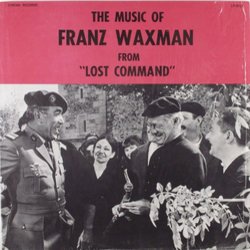 Lost Command Ścieżka dźwiękowa (Franz Waxman) - Okładka CD