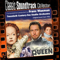 The Virgin Queen Soundtrack (Franz Waxman) - CD cover