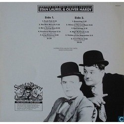 Stan Laurel & Oliver Hardy 3 Soundtrack (Marvin Hatley, John Leipold, Leroy Shield, Leo Shuken) - CD Back cover