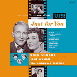Just for You Soundtrack (The Andrews Sisters, Various Artists, Bing Crosby, Jane Wyman) - CD cover