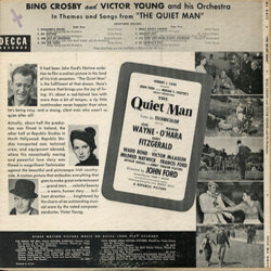 The Quiet Man Soundtrack (Bing Crosby, Victor Young) - CD Back cover