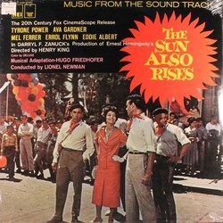 The Sun Also Rises Bande Originale (Hugo Friedhofer) - Pochettes de CD