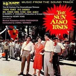 The Sun Also Rises Soundtrack (Hugo Friedhofer) - CD cover