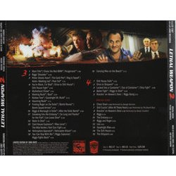Lethal Weapon Soundtrack Collection Colonna sonora (Eric Clapton, Michael Kamen, David Sanborn) - Copertina posteriore CD