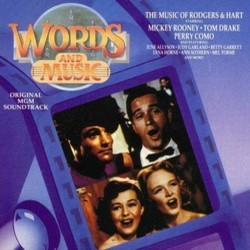 Words and Music Ścieżka dźwiękowa (Original Cast, Lorenz Hart, Lennie Hayton, Richard Rodgers) - Okładka CD