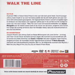 Walk the line Ścieżka dźwiękowa (Various , T Bone Burnett, Joaquin Phoenix) - Tylna strona okladki plyty CD