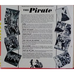 The Pirate Trilha sonora (Judy Garland, Gene Kelly, Cole Porter, Cole Porter) - CD capa traseira