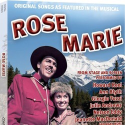 Rose Marie サウンドトラック (Rudolf Friml, Oscar Hammerstein II, Otto Harbach, Herbert Stothart) - CDカバー