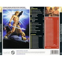 The Beastmaster Ścieżka dźwiękowa (Lee Holdridge) - Tylna strona okladki plyty CD
