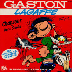 Gaston Lagaffe Trilha sonora (Henri Seroka) - capa de CD