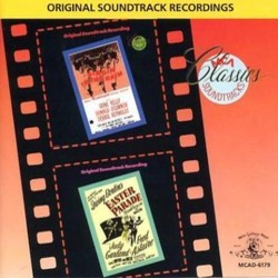 Singin' in the Rain / Easter Parade サウンドトラック (Irving Berlin, Irving Berlin, Nacio Herb Brown, Original Cast, Arthur Freed) - CDカバー