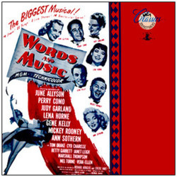Words and Music Soundtrack (Original Cast, Lorenz Hart, Lennie Hayton, Richard Rodgers) - CD cover