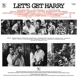 Let's Get Harry Soundtrack (Brad Fiedel) - CD Back cover