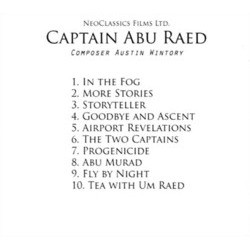 Captain Abu Raed サウンドトラック (Austin Wintory) - CD裏表紙